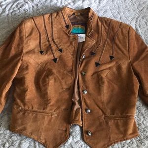 Leather jacket. Pioneer wear.